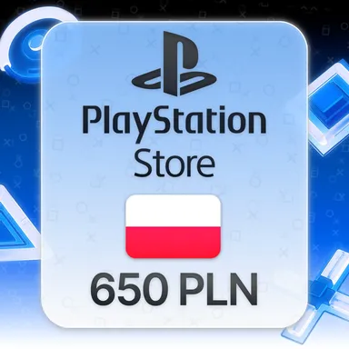 Подарочная карта PlayStation Store 650 PLN, Польша