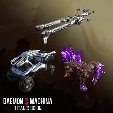 Daemon X Machina: Titanic Scion - Vehicle Set