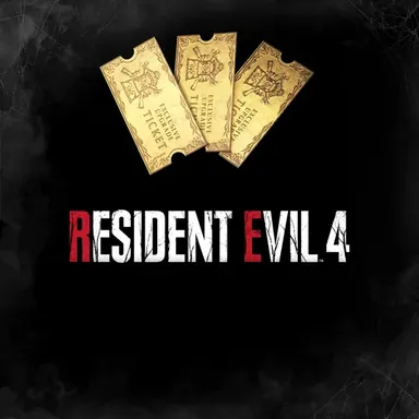 Resident Evil 4 Weapon Exclusive Upgrade Ticket x3 (D)