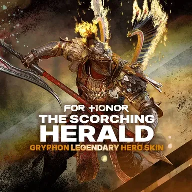 The Scorching Herald – Gryphon Legendary Hero Skin – FOR HONOR