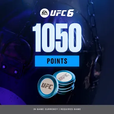 UFC 6 - 1050 UFC POINTS