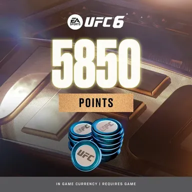 UFC® 6 - 5850 UFC POINTS