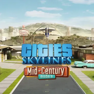 Cities: Skylines - Content Creator Pack: Mid-Century Modern
