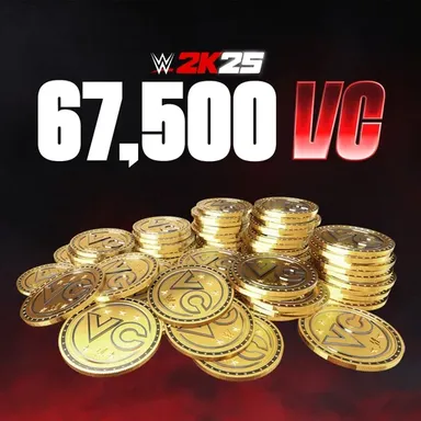 WWE 2K25 67,500 Virtual Currency Pack