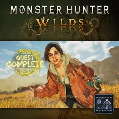 Monster Hunter Wilds - Quest Completion Animation: Handler Set