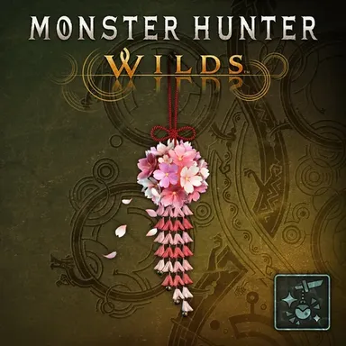 Monster Hunter Wilds - Pendant: Sakura Posy: Colorful