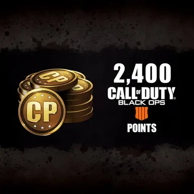 2,400 Call of Duty®: Black Ops 4 Points