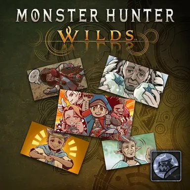 Monster Hunter Wilds - Sticker Set: Everyday Eastlands