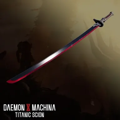 Daemon X Machina: Titanic Scion - Metallic Equipment - Shiden (Tachi)