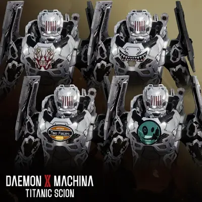 Daemon X Machina: Titanic Scion - Decal Set