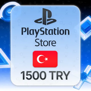 Подарочная карта PlayStation Store 1500 TRY, Турция