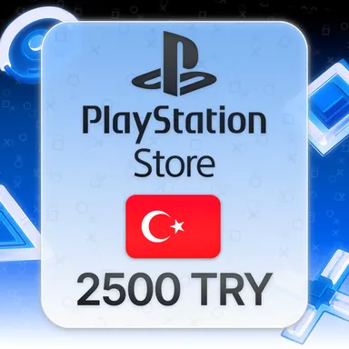 Подарочная карта PlayStation Store 2500 TRY, Турция