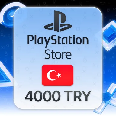 Подарочная карта PlayStation Store 4000 TRY, Турция