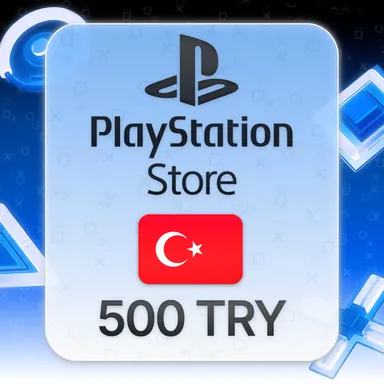 Подарочная карта PlayStation Store 500 TRY, Турция