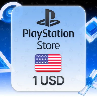 Подарочная карта PlayStation Store 1 USD, США