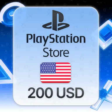 Подарочная карта PlayStation Store 200 USD, США