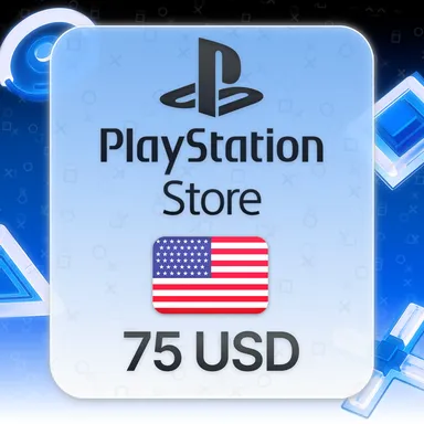 Подарочная карта PlayStation Store 75 USD, США